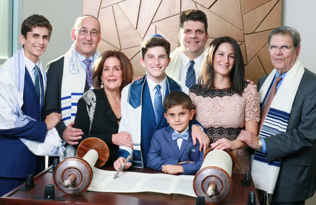 Family on the Bimah, Ohr Shalom, Summit,NJ