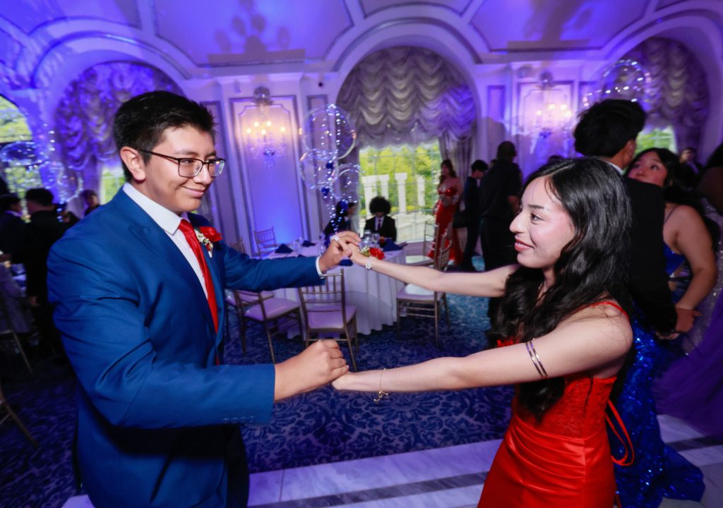 dancing at a recent NJ prom